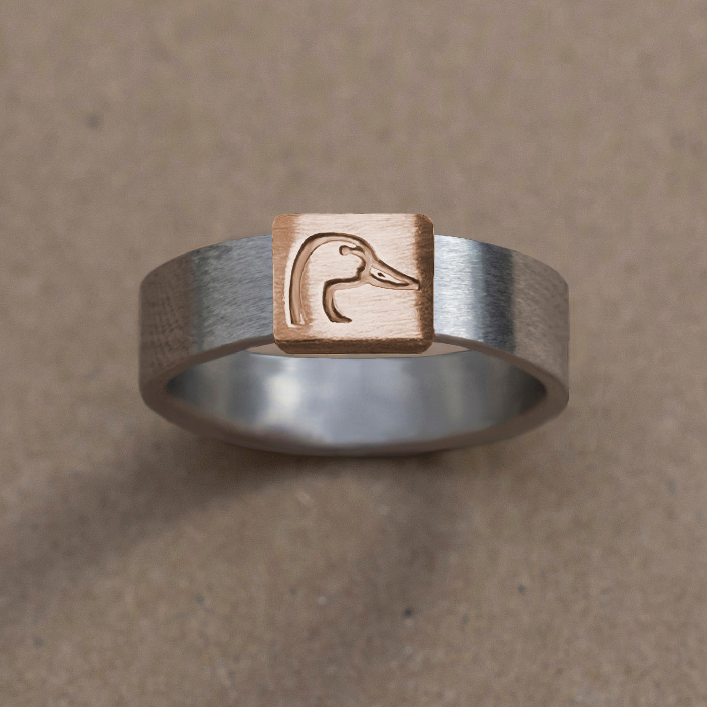 Ducks Unlimited Classic Rose Gold Barrel Band