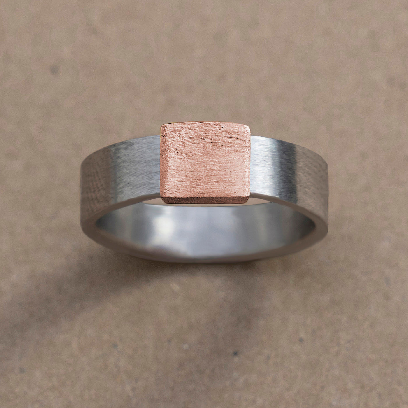 Classic 7mm Rose Gold Barrel Band