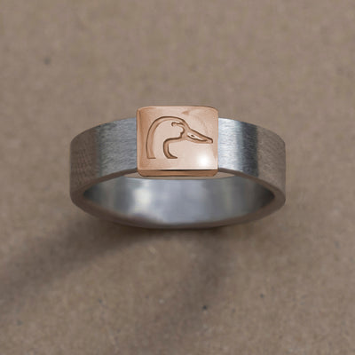 Ducks Unlimited Classic Rose Gold Barrel Band